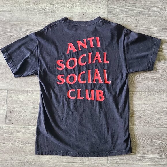 Anti Social Social Club Black Rose t-shirt - Picture 3 of 5
